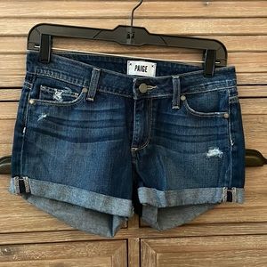 Paige Jimmy Jimmy Denim Shorts